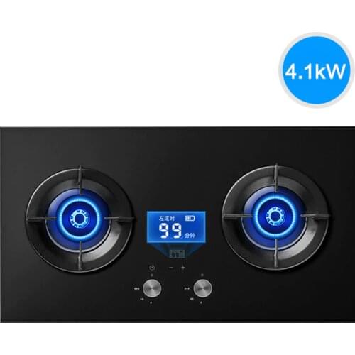 Liquefied gas stove Double stove Household Fierce gas stove Embedded gas stove Natural gas liquefied gas stove Cooker cooktop