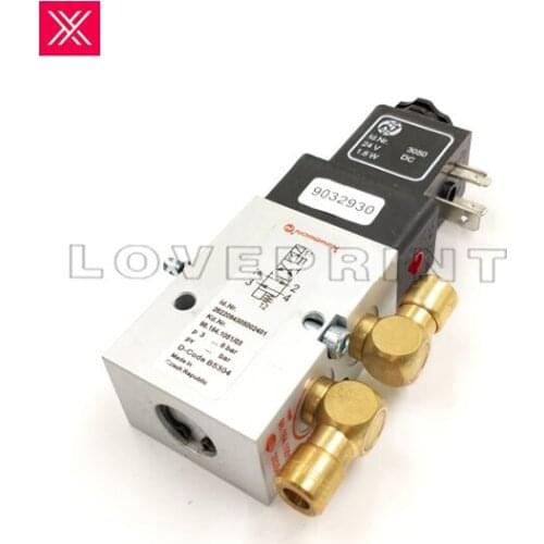 1 pieces 98.184.1051 solenoid valve for CD102 SM102 machine 98.184.1051/02, 61.184.1051
