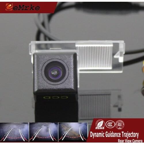 EEMRKE For Citroen DS5 DS6 DS 5LS Elysee C2 C4 C5 C3-XR CCD HD Car Rearview Camera With Tracks Reversing Guidance Trajectory