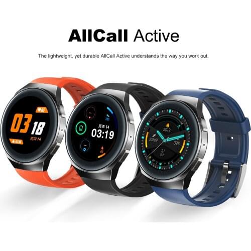 NEW 2021 ALLCALL Active Smart Watch Men Women Waterproof Sport Fitness Bracele Health Bluetooth Smartwatch For Android IOS Phone