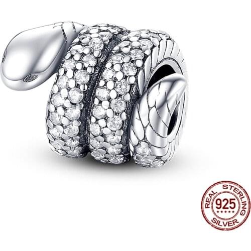 Genuine 925 Sterling Silver Fox & Squirrel Dangle Charm Beads Fit Original 3mm Charm Bracelet Jewelry Gift 2020 New