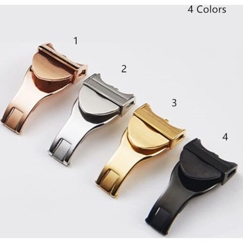 316L Stainless Steel 18mm Clasp Special for Tudor Rubber Leather Strap Belt With engraving High Quality Folding Watch Buckle