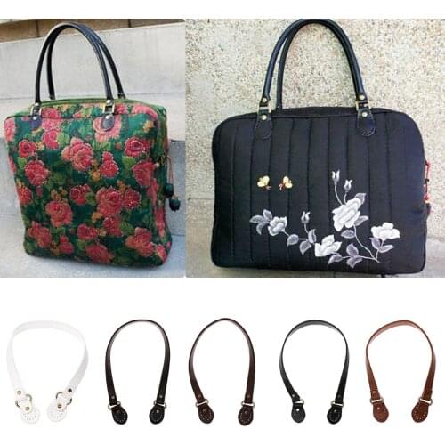 Detachable O Bag PU Leather Handle Lady O Bag Strap DIY Replacement Accessories Handbag Band Handle Strap Band