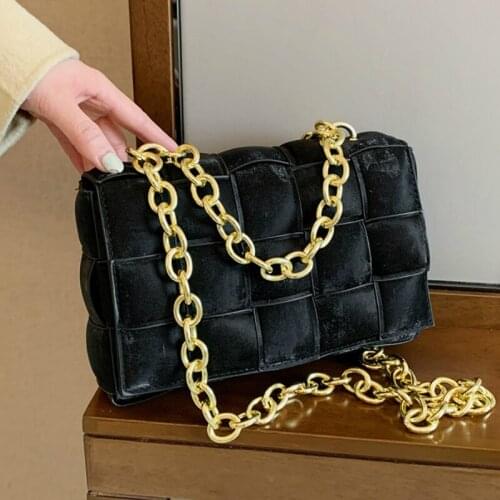 Fashion Nubuck Leather Chain Shoulder Bag High Quality Ladies Small Crossbody Bags for Women Designer Female Messenger Bags New