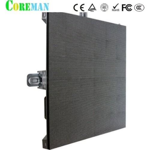 Super slim cabinet p6 outdoor high resolution led cabinet led matrix hub75 pantalla led del modulo p10