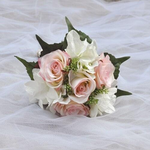 100%Handmade Wedding Bouquet Wedding Decoration Table Bouquets Flowers Bouquet Bridal Bouquet Holding Bouque Wedding Accessories