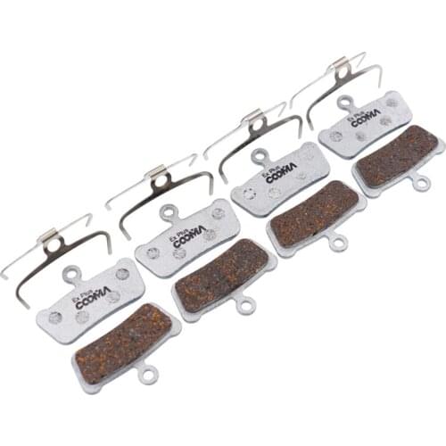 Bicycle Disc Brake Pads for Avid Elixir Trial, SRAM Guide Ultimate, RSC, RS, R Disc Brake, 4 Pairs, Alu-Alloy Ex Plus pads