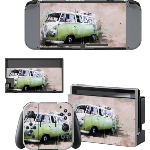 1 Styles Car Style Vinyl Decal Skin Sticker For Nintendo Switch NS NX Console Protector Game Accessoriy NintendoSwitch