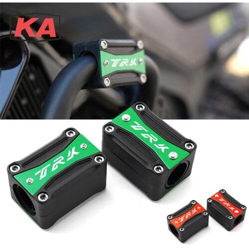 Motorcycle Engine Guard Protection Crash Bar Bumper Decorative Block For Benelli TRK 502/502X TRK51 TRK502 2017 2018 2019 Red