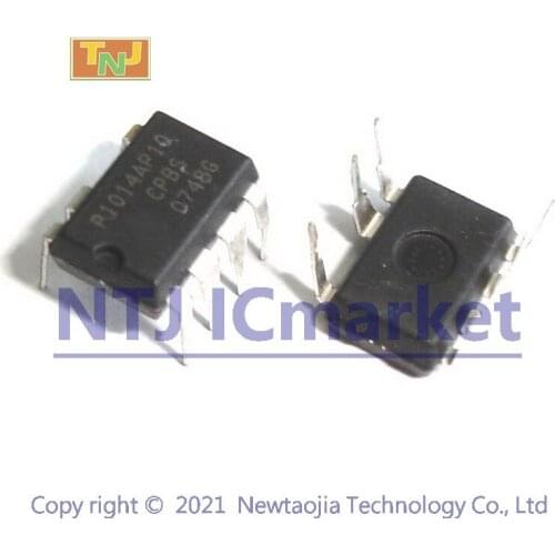 10 PCS P1014AP10 DIP-7 NCP1014AP100G Self-Supplied Monolithic Switcher for Low Standby-Power Offline SMPS IC CHIP