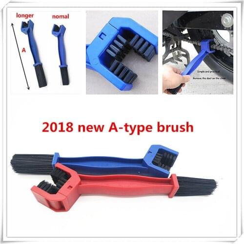 2018 new Motorcycle Bike Chain Brush Cleaner Scrubber Tool for KTM Bajaj PulsaR 200 NS 1190 AdventuRe R 1050 RC8 Duke