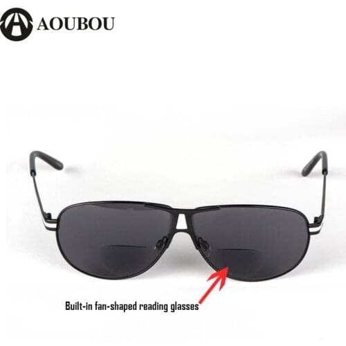 Bifocal metal multifunctional reading sunglasses unisex refractive index gafas de lectura Presbyopic Eyeglasses A116