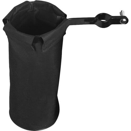 Drum Stick Holder Moisture Proof Drumstick Bag Wear-Resistance Drumsticks Pocket With Mounting Clamp Drum Accessories Tool Bag