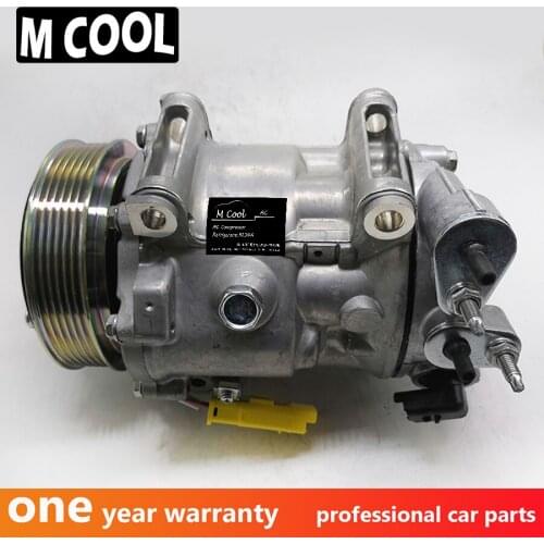 For AC Compressor for car Citroen C5 C6 Peugeot 407 508 607 f 6453PP 6453RE 6453RF 6453WW 9800840380 9671340580