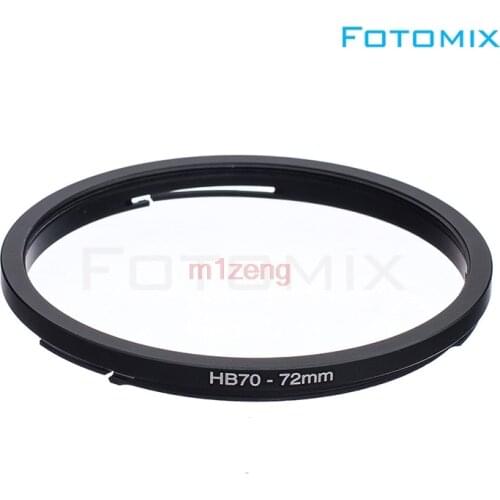 HB70-72/77/82mm Bayonet B70 70-72 70-77 70-82 Step Up Screw lens Filter Thread adapter Ring for Hasselblad Bay 70 camera