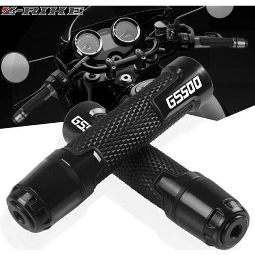 Motorcycle handlebar grip handle bar Motorbike grips FOR SUZUKI GS500 GS 500 1989-2008 1996 1997 1998 1999 2000 2001 2002 2003