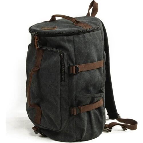 Vzva large capacity travel bag men shoulder bag men and women casual canvas shoulder bag Mobile Messenger bag