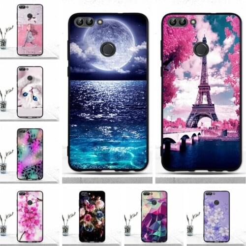 Soft TPU Case for Huawei P smart Enjoy 7S Case Cover Silicon Luxury Phone Case for Huawei Enjoy 7S P smart Fundas Coque Bags