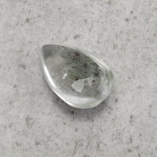 Natural Phantom Quartz Crystal Pendant Specimen Healing Stone Decoration Natural Ghost Phantom Pendant 20*15MM