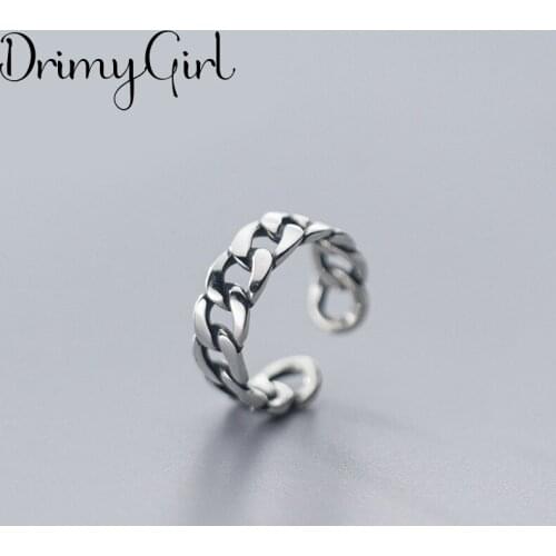 Charming Bohemian Vintage Hollow Chains Rings For Women Wedding Fashion Men Jewelry Party Gifts 2021