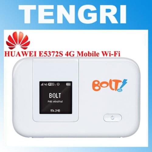 Original Unlocked Huawei E5372s 4G LTE TDD 2300Mhz 3G 900/2100Mhz mobile wifi hotspot router support 10 wifi users