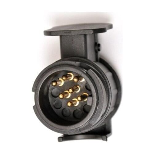 7 pin to 13 pin Towing Socket Converter Adapter 12V Trailer Caravan Truck Towbar Towing Electrical Converter Plug N Type New