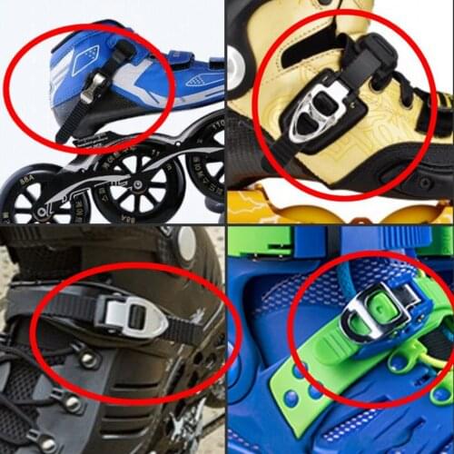 Durable Inline Skate Energy Strap with Clamp Skating Shoes Fixing Fasten Tie