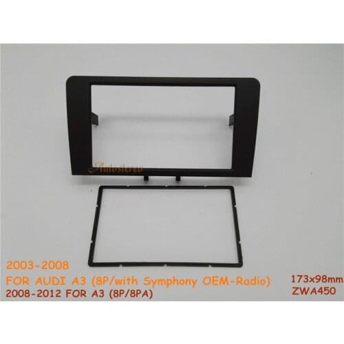 11-003 Car Stereo Radio Fascia Plate Panel Frame Kit Stereo facia surround install trim fit Dash Kit For AUDI A3 (8L) 1996-2000