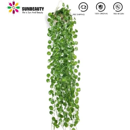 6pcs 2M Green Silk Artificial Hanging Ivy Leaf Garland Plants Vine Leaves Diy For Home Garden Wedding Party Decoration