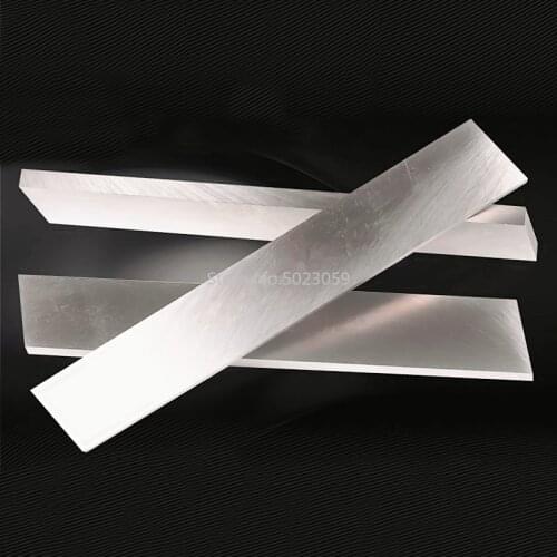 300mm HSS White Steel for Make Multipurpose Knife Chopper Kitchen Fruit Knife Blank Steel Heat Treated HRC61 Thickness 8mm