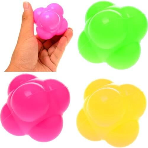 6.8 cm Reaction Agility Reflex Training Ball Rugby Football Coaching Ball