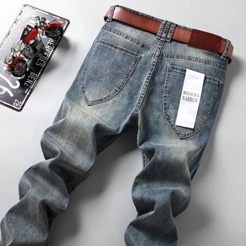 CHOLYL Mens Autumn Jeans