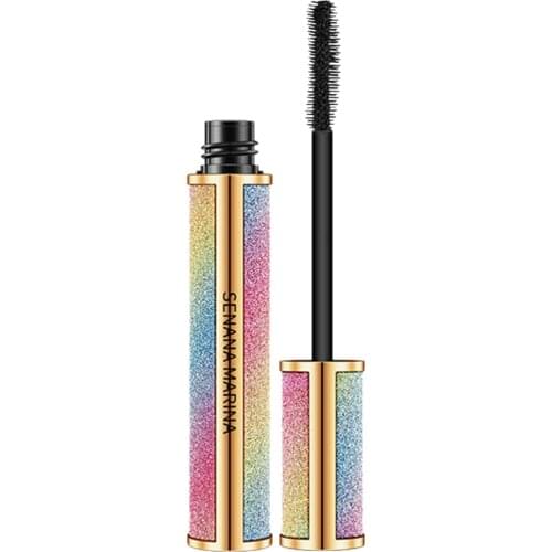 Colorful Galaxy Mascara 4D Silk Fiber Make Up Lashes Thick Lengthening Waterproof Makeup Mascara Cosmetic