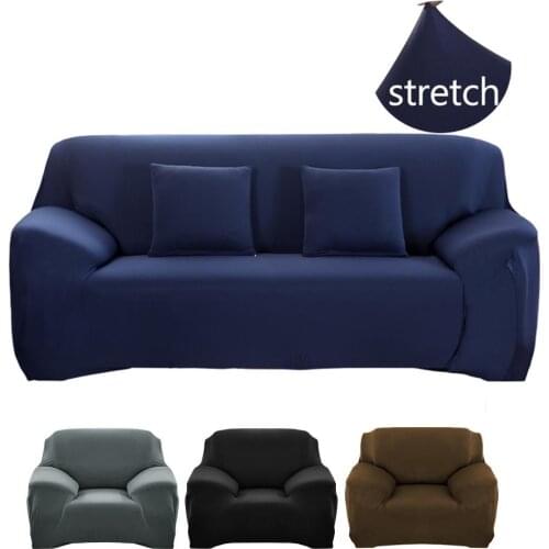 50 Elastic Sofa Cover Stretch All-inclusive Sofa Covers Living Room Couch Cover Loveseat Sofa Slipcovers 1/2/3/4 Seater