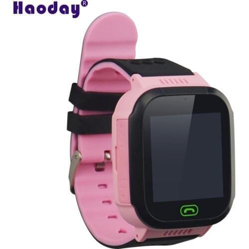 GSM GPRS Kids Locator Children Wrist Watch Tracker Y21S 2G No GPS Module Anti-disturb Mode function Watch Tracker with Box