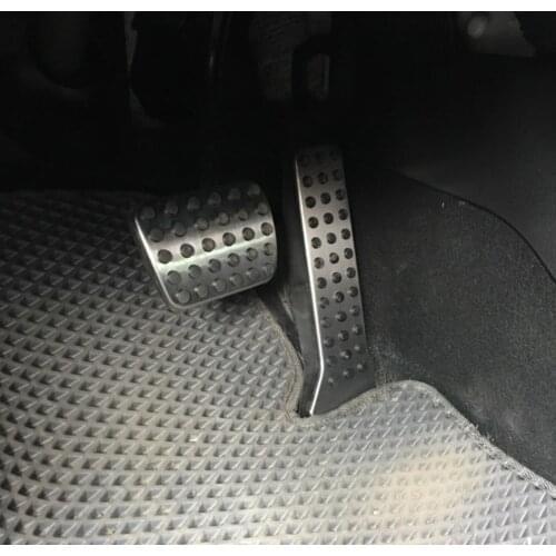 Car accelerator Oil footrest Pedal Plate Clutch Throttle Brake Treadle For Mazda CX5 CX-5 2017 2018 Interior Accessories