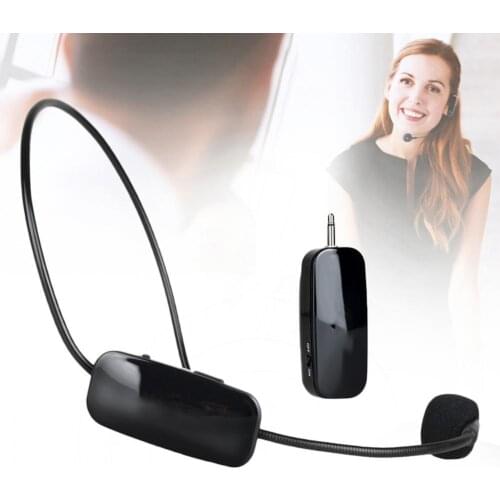 Mini Portable Microphone 2.4G Wireless Rechargeable Voice Amplifier for Classroom microfono profesional