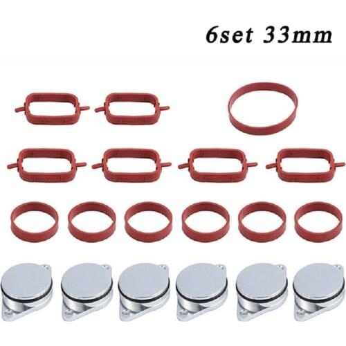 Diesel Car Swirl Flap Bungs Blanks Intake Gaskets Kit For BMW 320d 330d 520d 525d 530d SI-A0136 Car Accessories Gasket Cover Kit