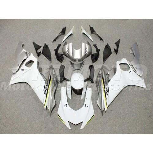 New ABS Motorcycle Fairing Kits Fit For Yamaha YZF 600 R6 2017 2018 2019 2020 R6 17 18 19 20 Bodywork Set White Silver