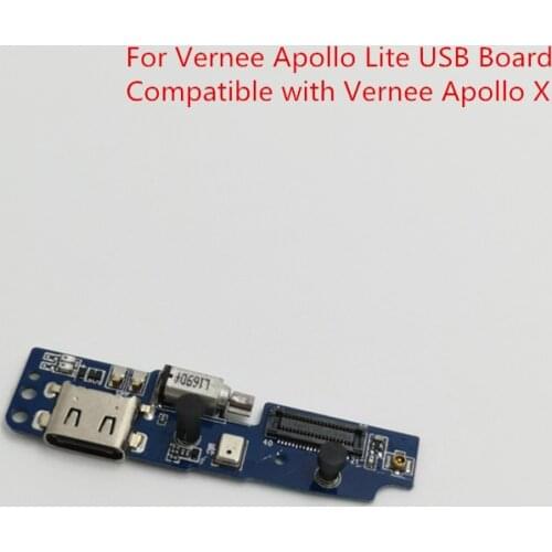 Original For Vernee Apollo Lite Phone USB Plug Charge Board For Vernee Apollo Lite MTK6797 Phone Replacement USB Board