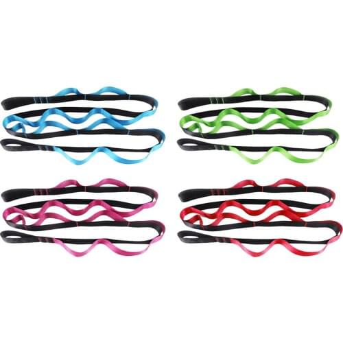 Exercise Pilates Elastic Strap Dance Pull Belt Sports Body Building Bands