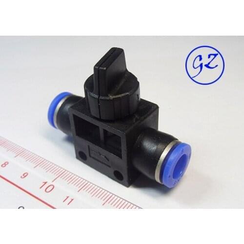 HIGH QUALITY 15PCS HVFF10 Pneumatic Flow Control Valve;Hose to Hose Connector;10mm Tube* 10mm Tube;All size available