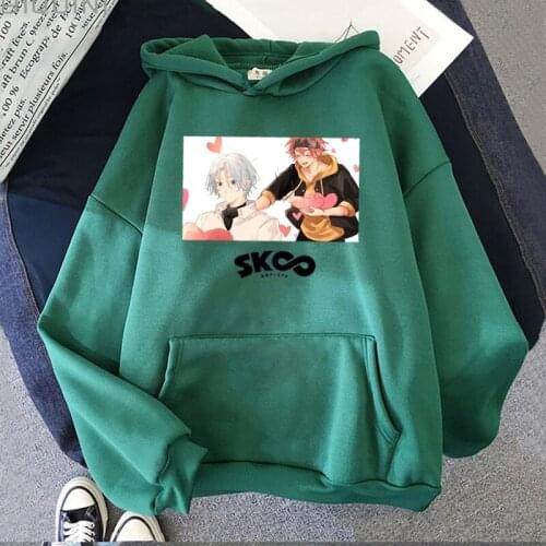 Anime SK8 The Infinity Hoodies Sweatshirt Printed Tops Langa For Men/Women Harajuku Kawaii Unisex Clothes Casual Manga Top