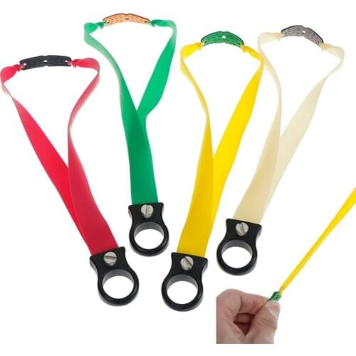 1pcs Flat Elastic Rubber Band Outdoor Slingshot Replacement Band For Catapult