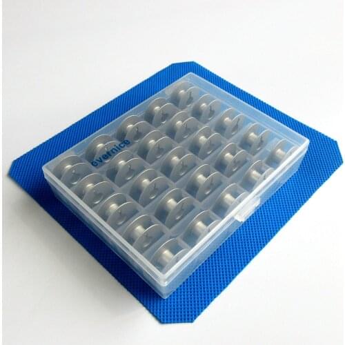 25 Aluminum L Style Bobbin W/ Deep Groove For Juki Bernina Brother Janome Pfaff