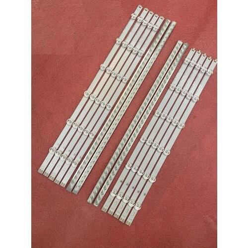 4set=56pcs LED Backlight Strip For LG 55LA6130 55LN6200 55LN5600 55LN5700 innotek POLA2.0 55 Pola 2.0 R L 55LA6205 55LA6210 A B