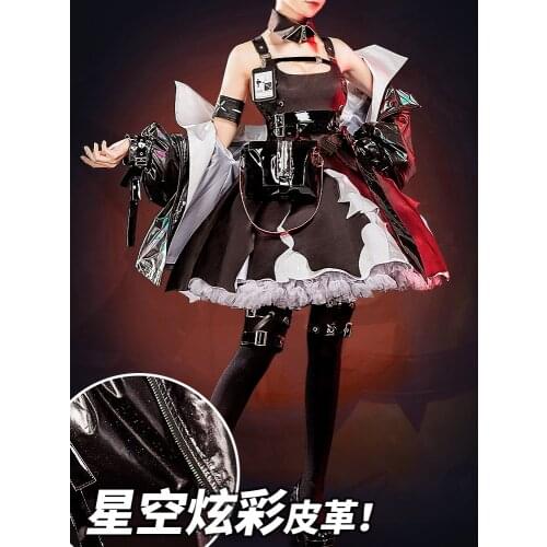 Anime Arknights Surtr RHODES ISLAND New Operator Game Suit Dress Gorgeous Uniform Cosplay Costume Halloween Women Free Shipping