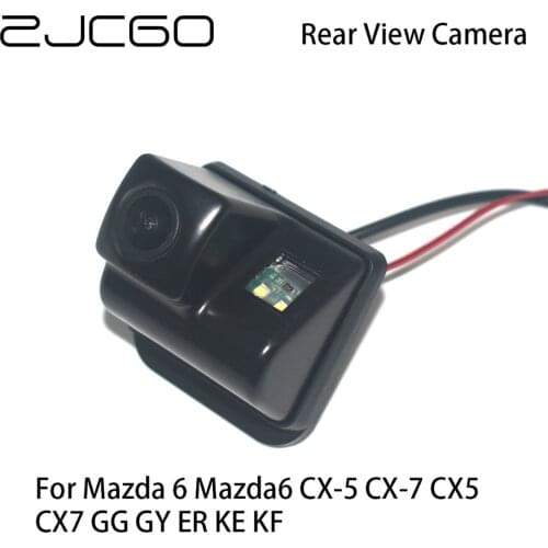 ZJCGO Car Rear View Reverse Back Up Parking Camera for Mazda 6 Mazda6 CX-5 CX-7 CX5 CX7 GG GY ER KE KF