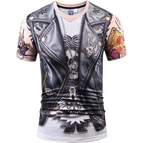3d Printed T-Shirt Men Short Sleeve O-Neck Harajuku Male Classic for Adult Teenagers Short Sleeves Casual Top Tee Plus Size