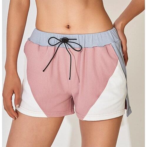 Summer Exercise Gym Shorts Women Yoga Shorts Running Fitness Workout Training Sport Short Sportswear S-L